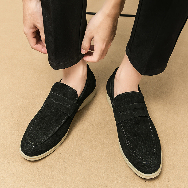 Monaco | Vintage Slipper aus Wildleder