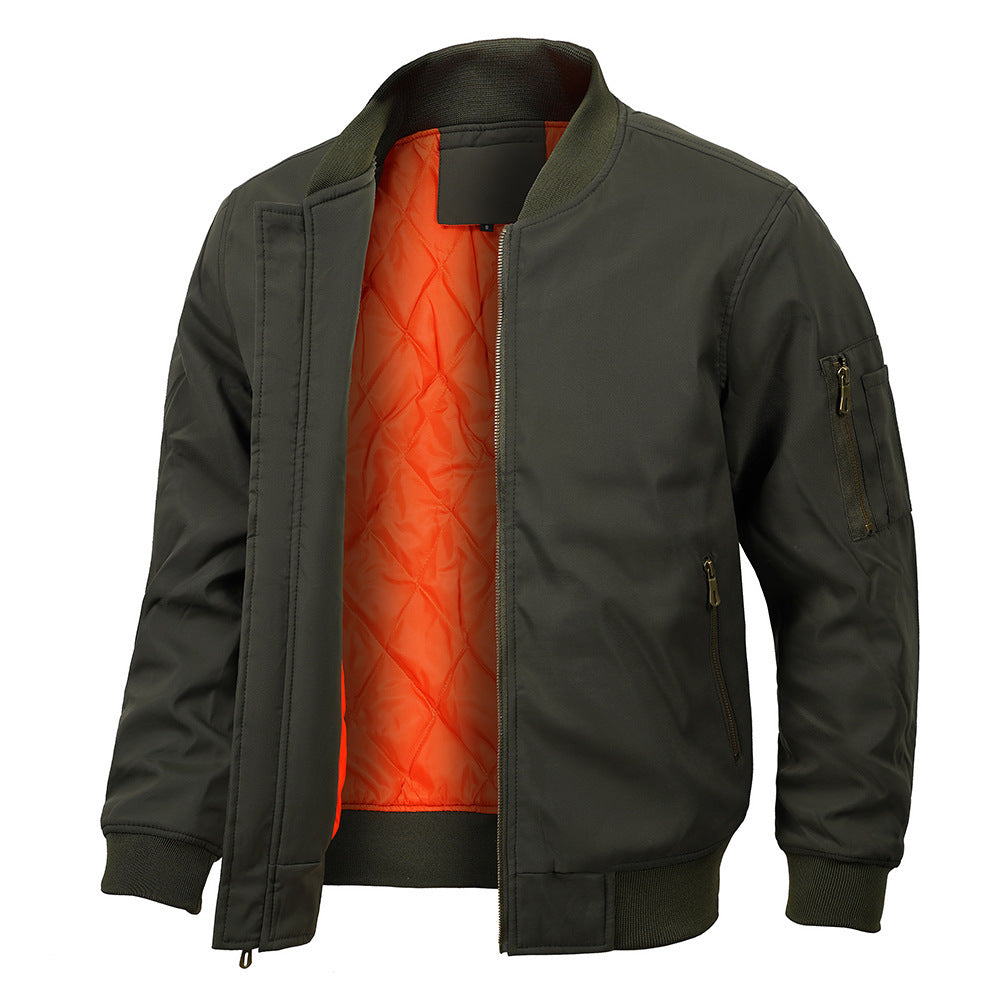 Herren Bomberjacke Baumwolle