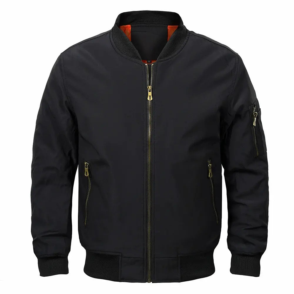 Herren Bomberjacke Baumwolle