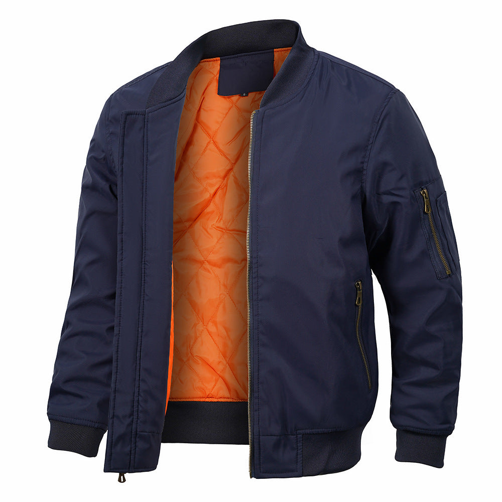 Herren Bomberjacke Baumwolle