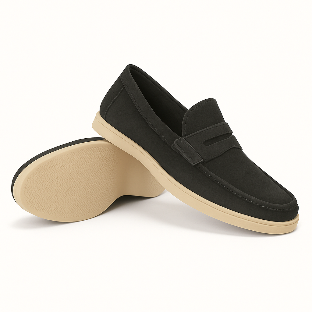 Old Money Suede Loafers