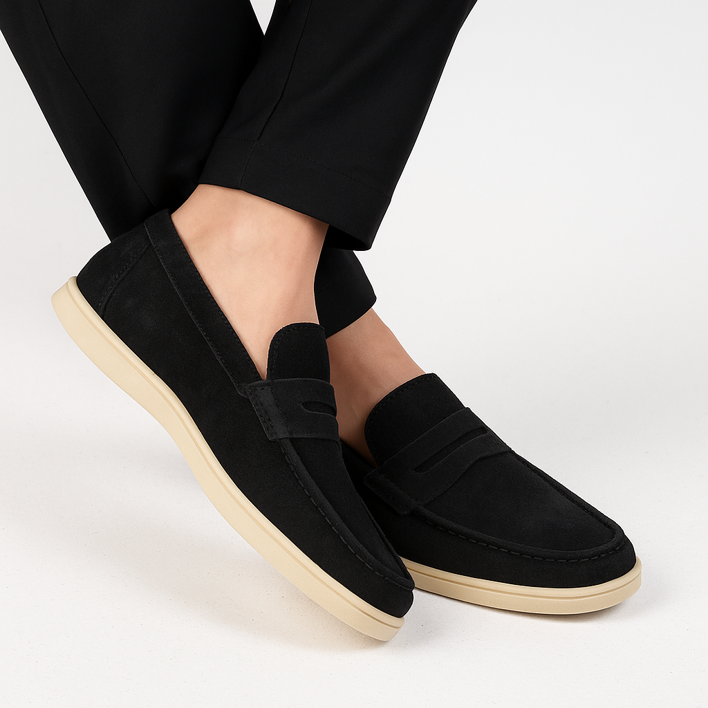 Old Money Suede Loafers