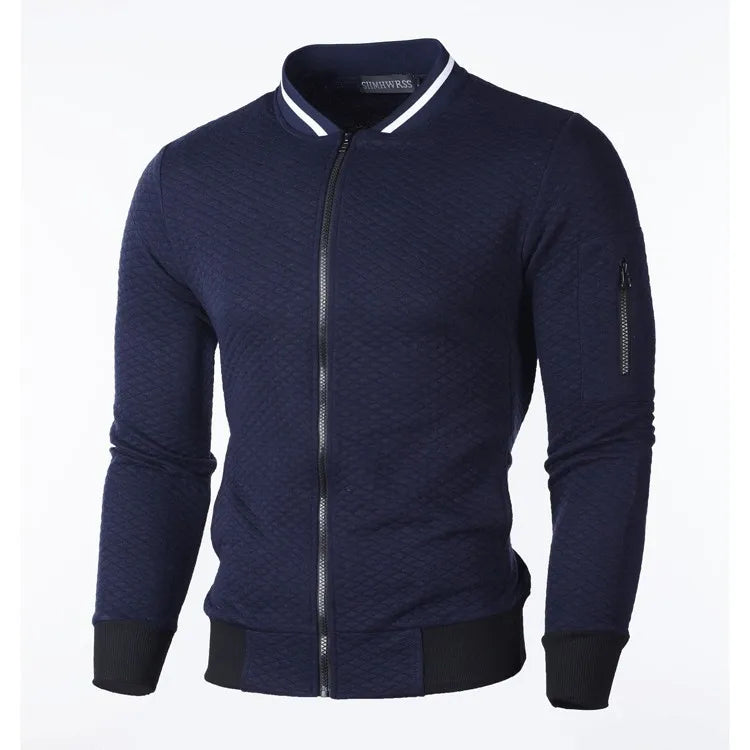 Rico Herren Sweatjacke | Kariert, Bequem & Sportlich