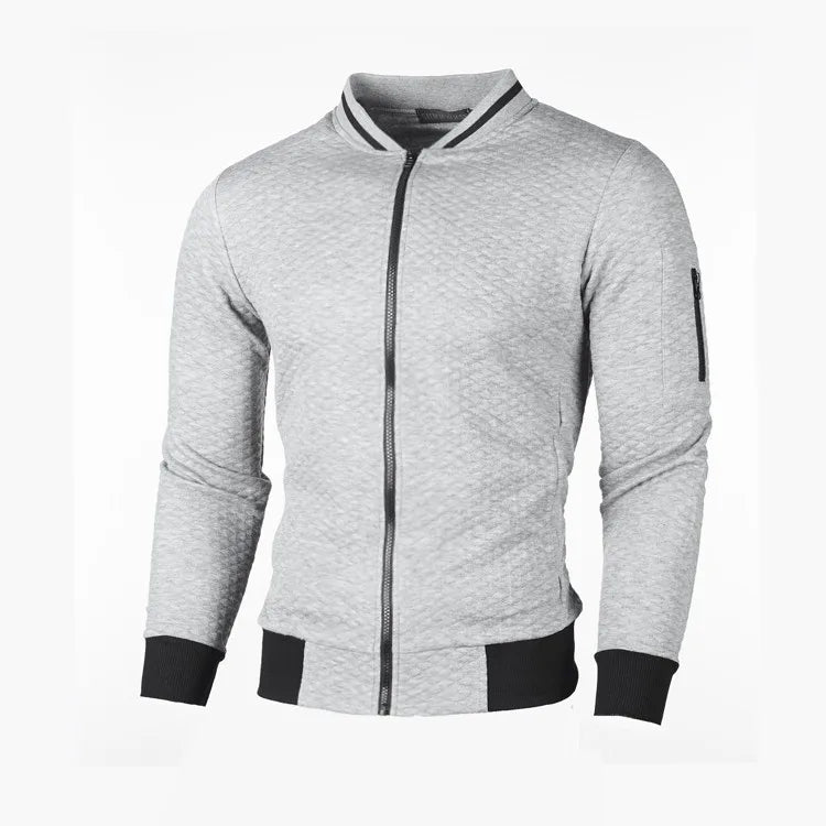 Rico Herren Sweatjacke | Kariert, Bequem & Sportlich