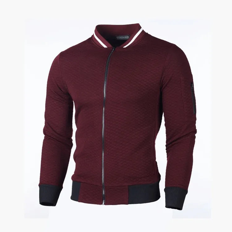 Rico Herren Sweatjacke | Kariert, Bequem & Sportlich
