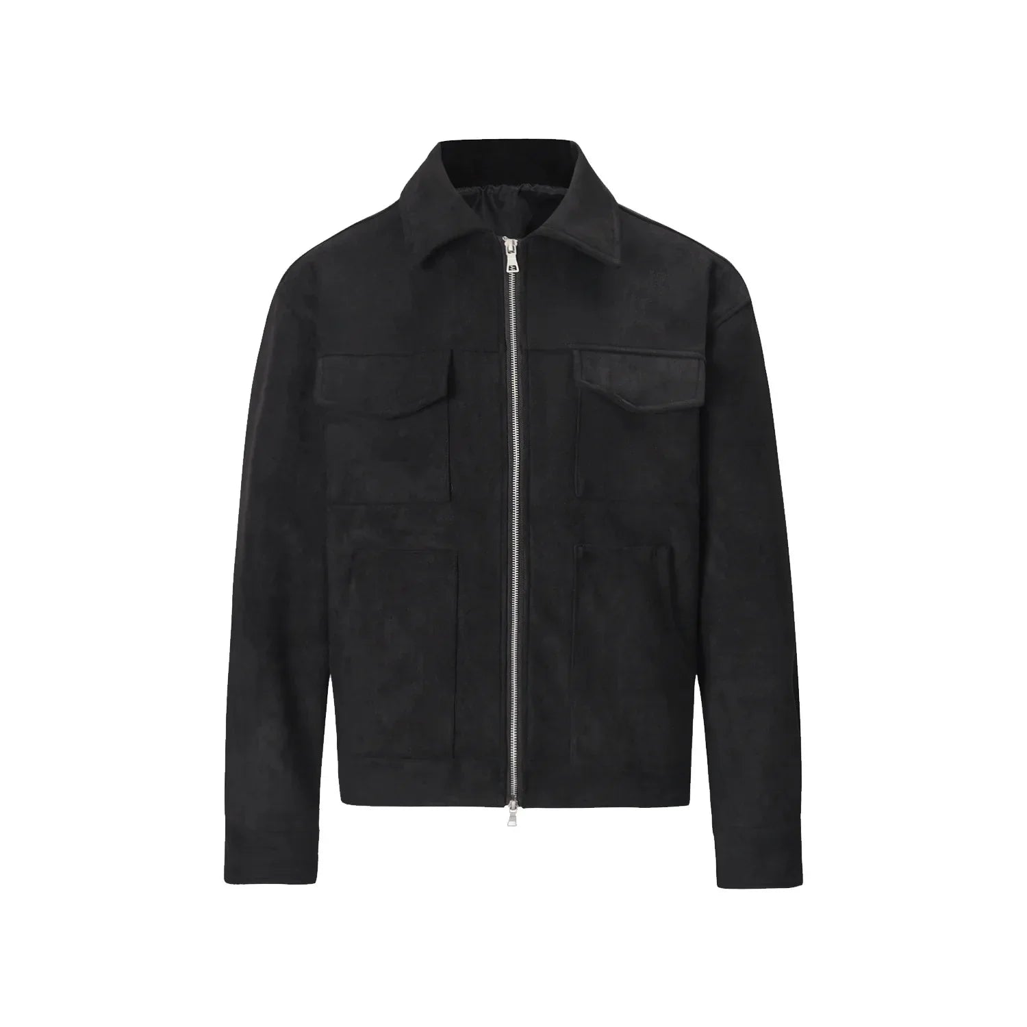 Rocco Herren Wildlederjacke | Vintage Look, Lockerer Schnitt