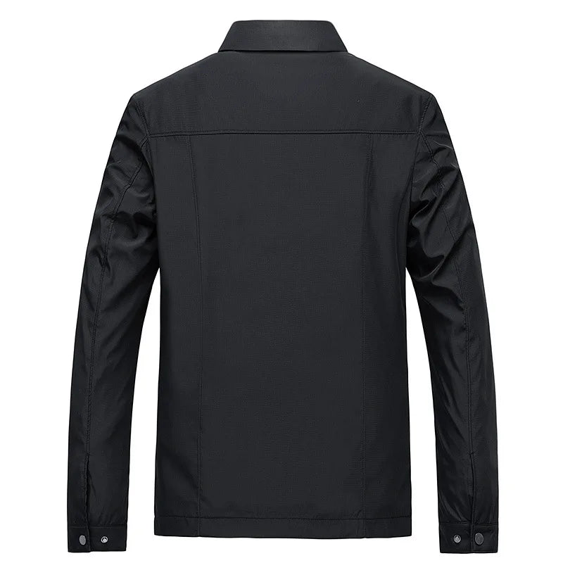 Herren | Dünne Jacke - Stylische Baumwoll-Polyester-Oberbekleidung
