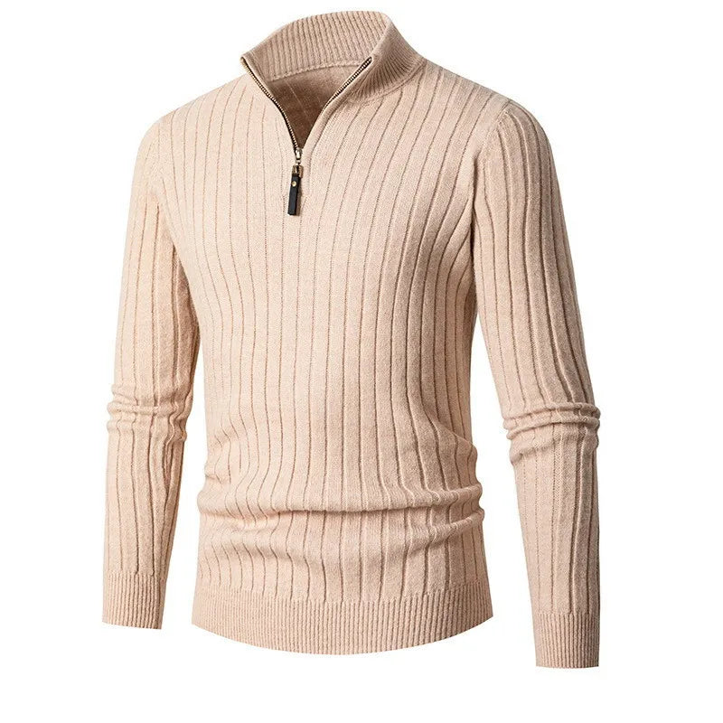 ByCastello | Halb-Zip Pullover