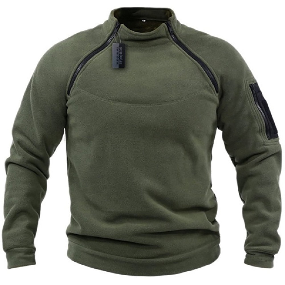 Taktische Jacke mit Fleece für die Jagd