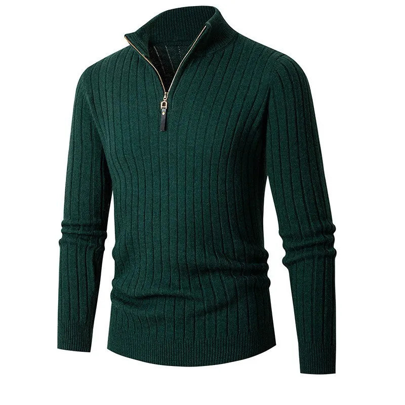 ByCastello | Halb-Zip Pullover