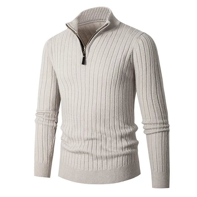 ByCastello | Halb-Zip Pullover