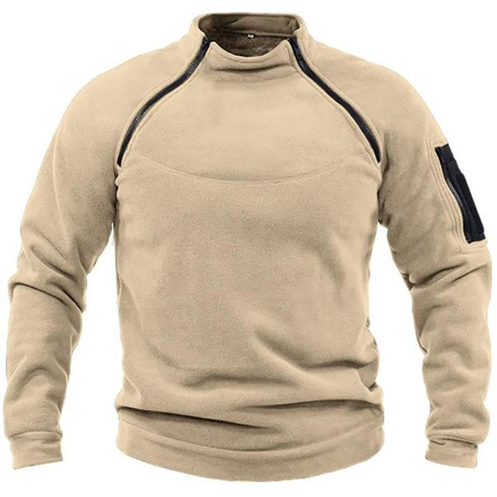 Taktische Jacke mit Fleece für die Jagd