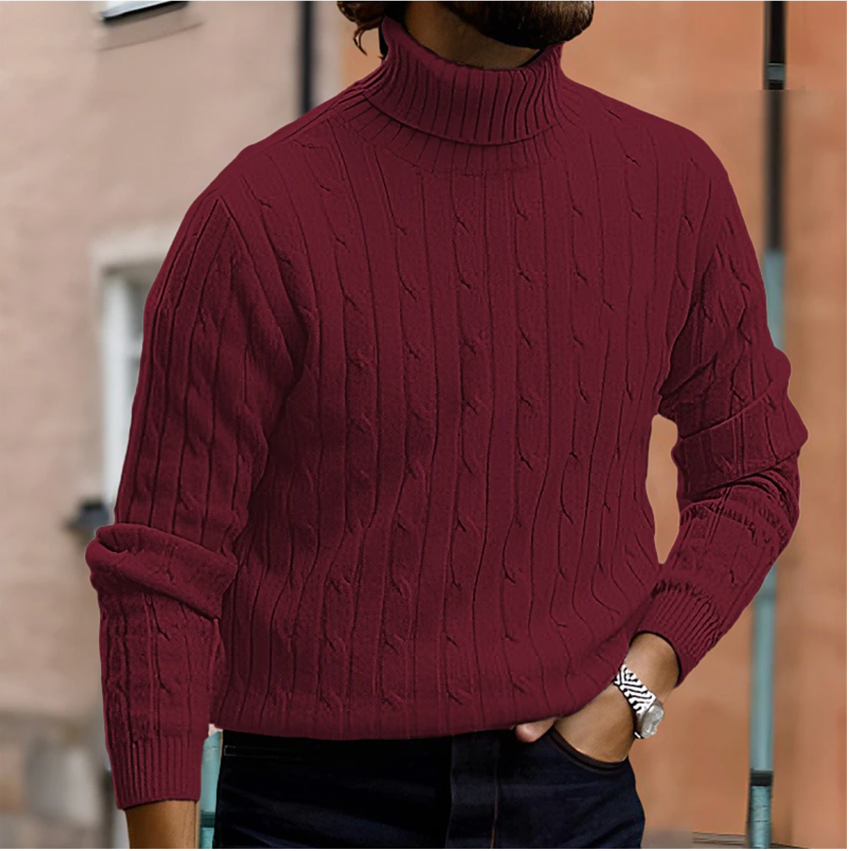 Luca | Stilvoller Herrenpullover
