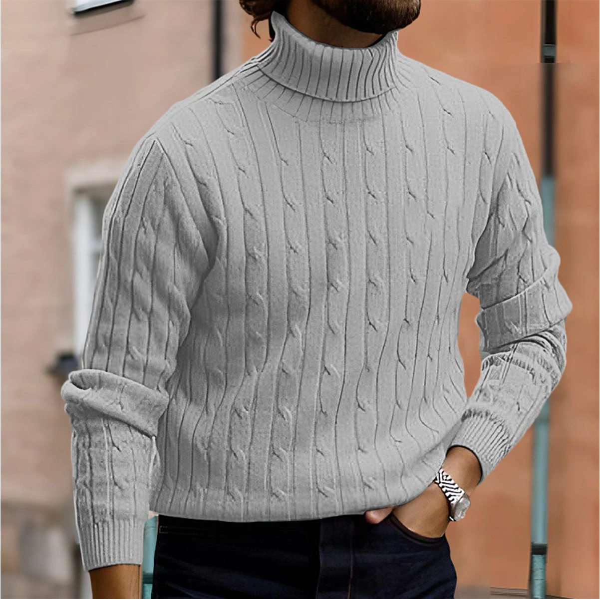 Luca | Stilvoller Herrenpullover