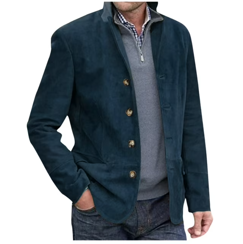 Herren Wildleder Blazer Jacke | Stilvoll & Vielseitig