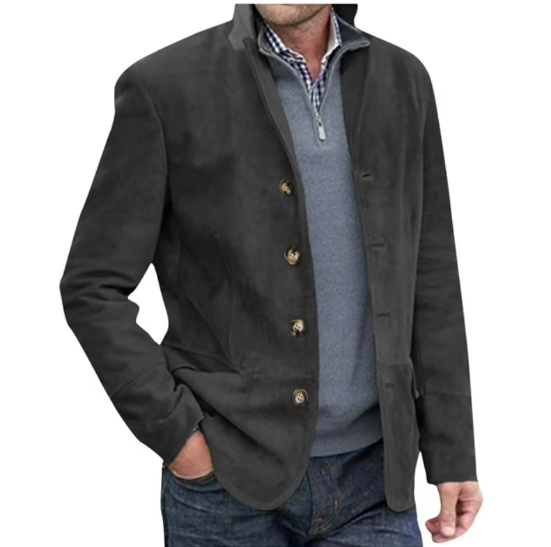 Herren Wildleder Blazer Jacke | Stilvoll & Vielseitig