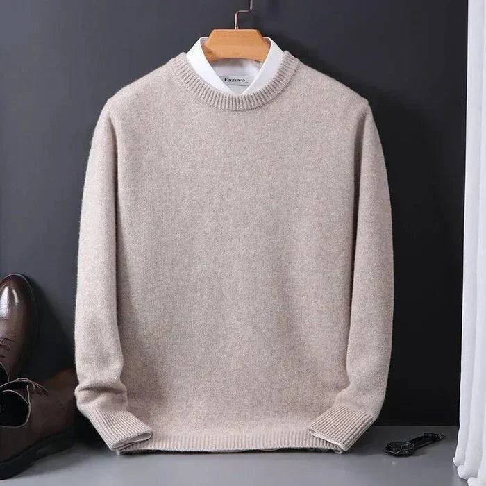 Heidi-Mode - Stilvolle Loose-Fit Pullover für Herren