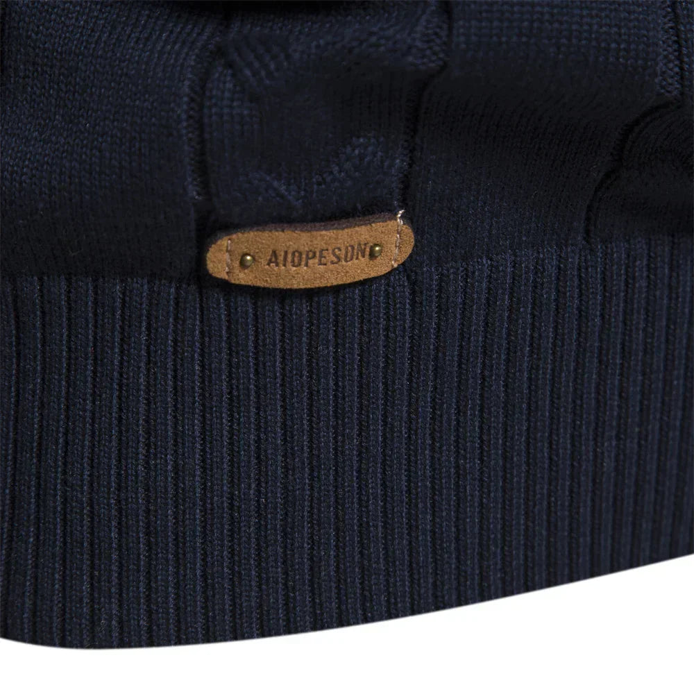Rudy | Premium Retro-Musterpullover