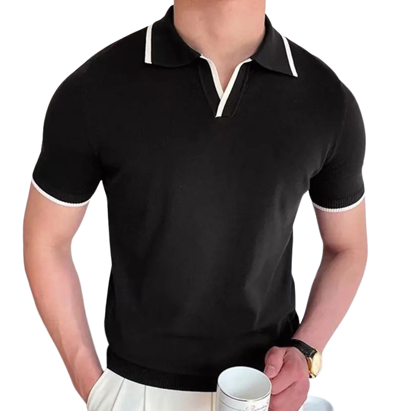 Old Money Polo Shirt White