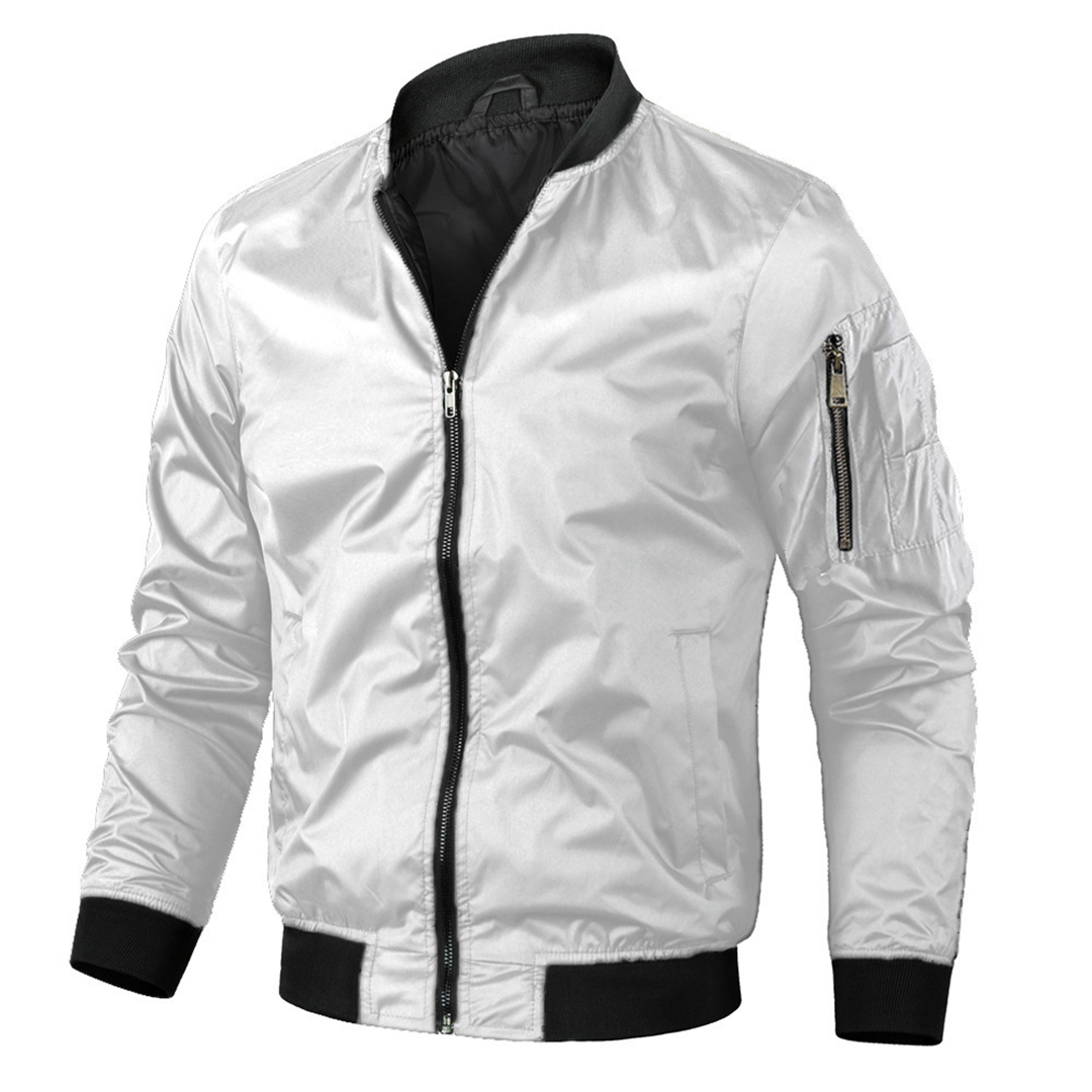 Herren Baumwoll Bomberjacke