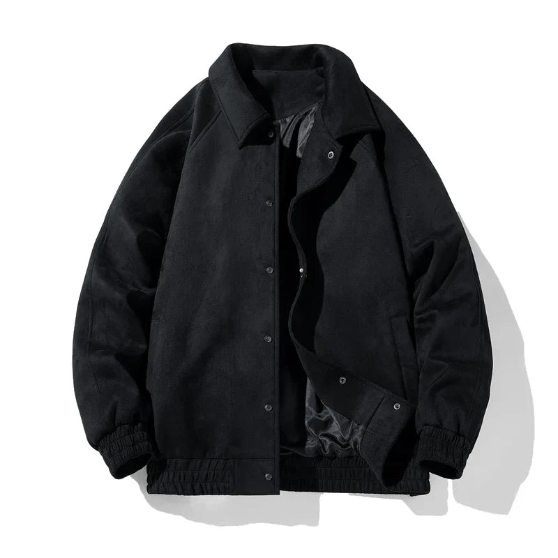 Wila Herren Wildlederjacke | Casual Streetwear, Plus Size
