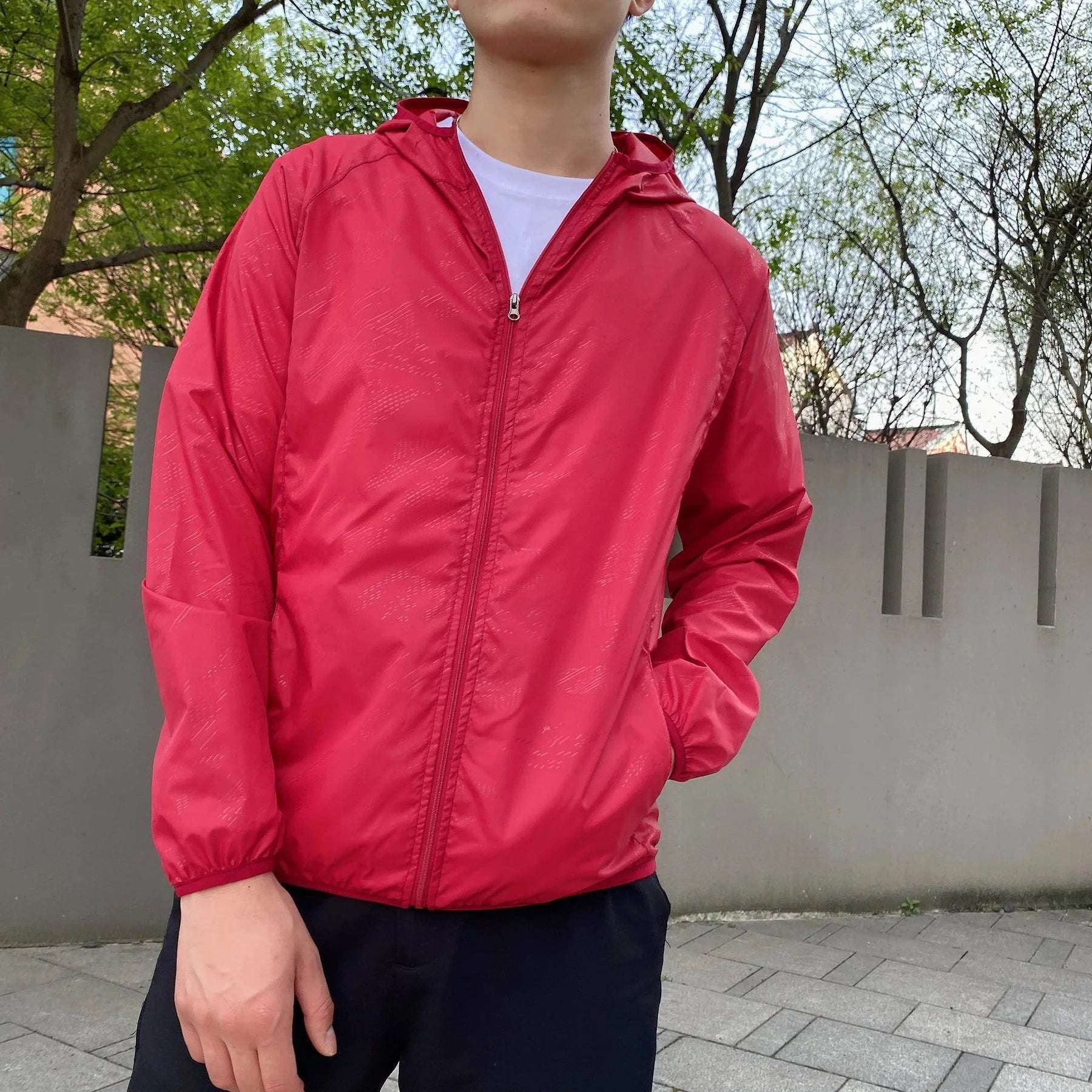 Herren Leichte Windjacke für Outdoor-Aktivitäten