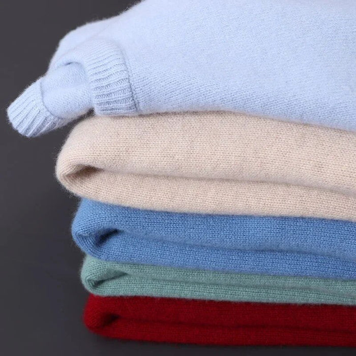Heidi-Mode - Stilvolle Loose-Fit Pullover für Herren