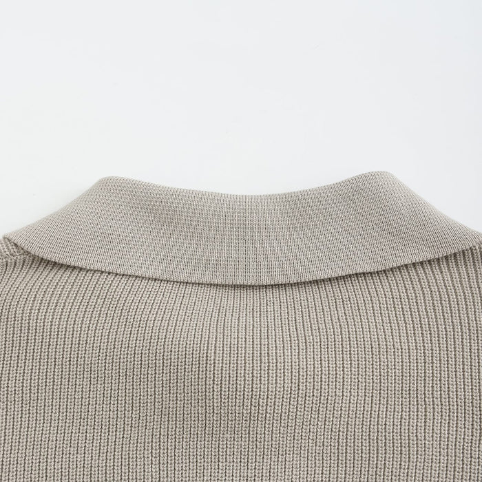 Cesare | Pullover mit halbem Reißverschluss
