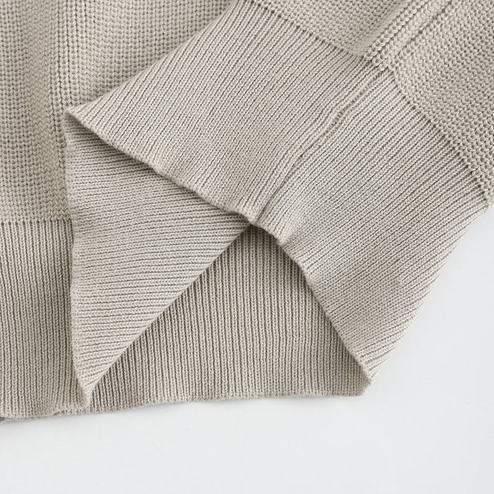 Cesare | Pullover mit halbem Reißverschluss
