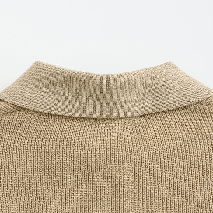 Cesare | Pullover mit halbem Reißverschluss