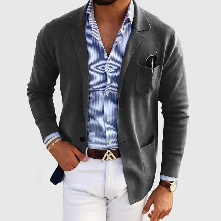 Herren Casual Strickblazer | Leicht & Stilvoll