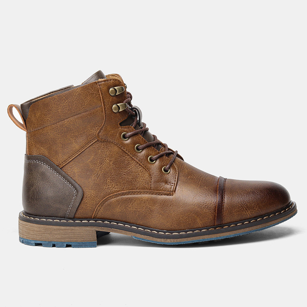 Vintage Herren Lederschuhe - Klassischer Stil und moderne Eleganz