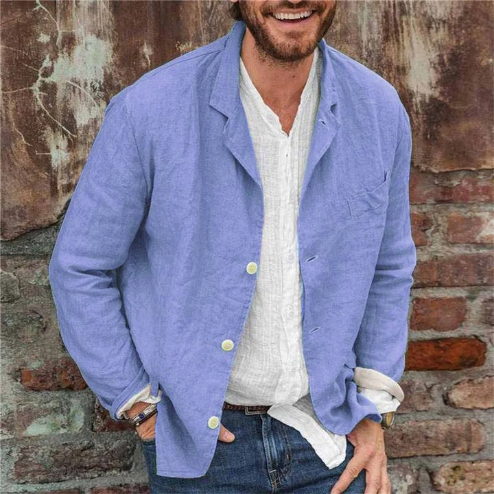 Herren Freizeit Leinen Blazer | Leicht & Atmungsaktiv