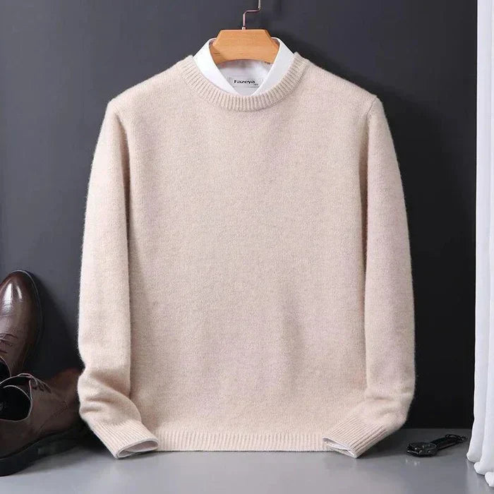 Heidi-Mode - Stilvolle Loose-Fit Pullover für Herren