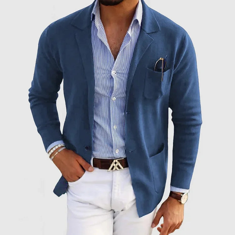 Herren Casual Strickblazer | Leicht & Stilvoll