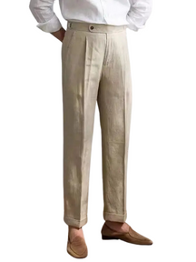 100% Leinenhose fur herren