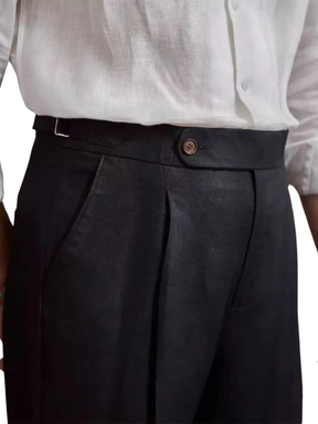 100% Leinenhose fur herren