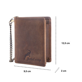 Hochformat Geldbörse mit Kette Lenz