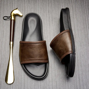 Premium Leder Outdoor Sandalen für Herren