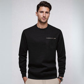 Luka | Moderner Rundhals-Pullover für Herren