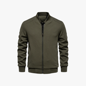 Herren Waffelstrick Bomberjacke