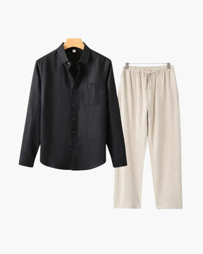 Altes Geld Leinen Kombi (Langarmshirt)