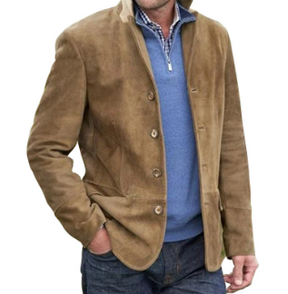 Herren Wildleder Blazer Jacke | Stilvoll & Vielseitig