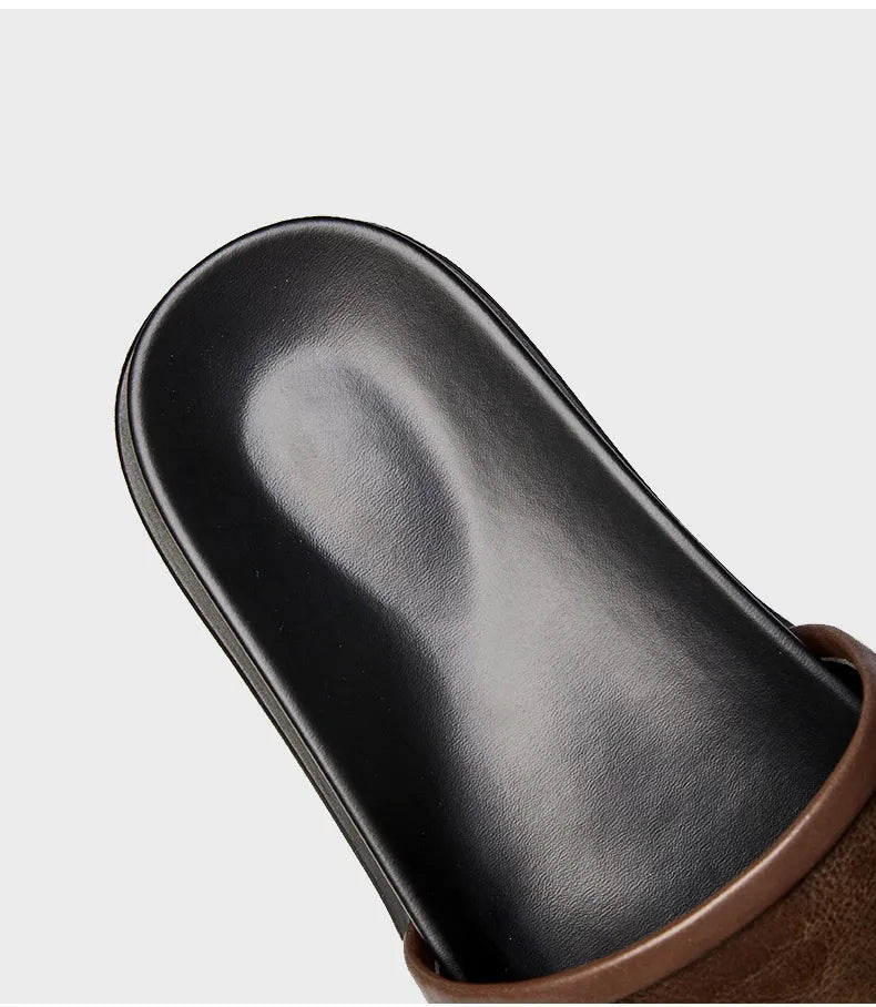 Premium Leder Outdoor Sandalen für Herren