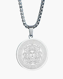 Medusa Lange Kette (Gold & Silber)