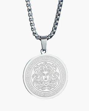 Medusa Lange Kette (Gold & Silber)