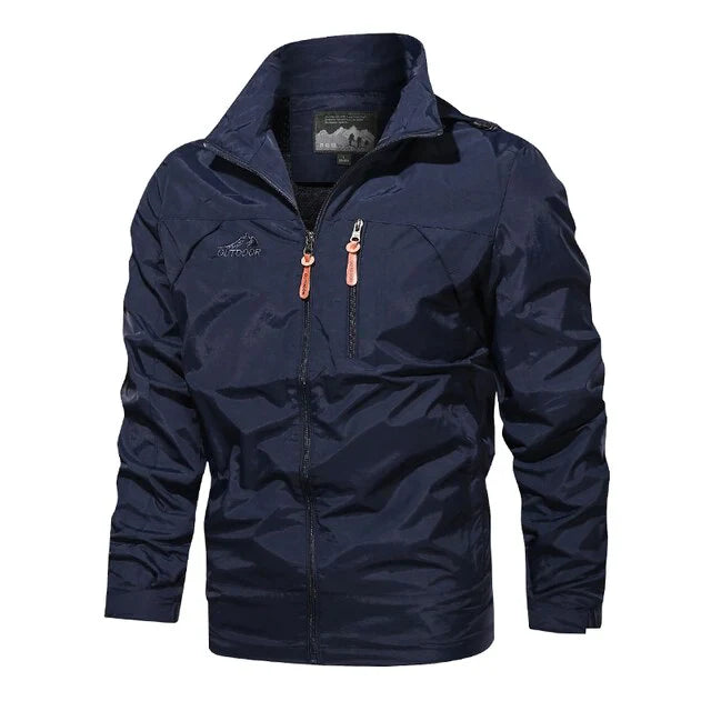 Herren Leichte Windjacke Atmungsaktives Material