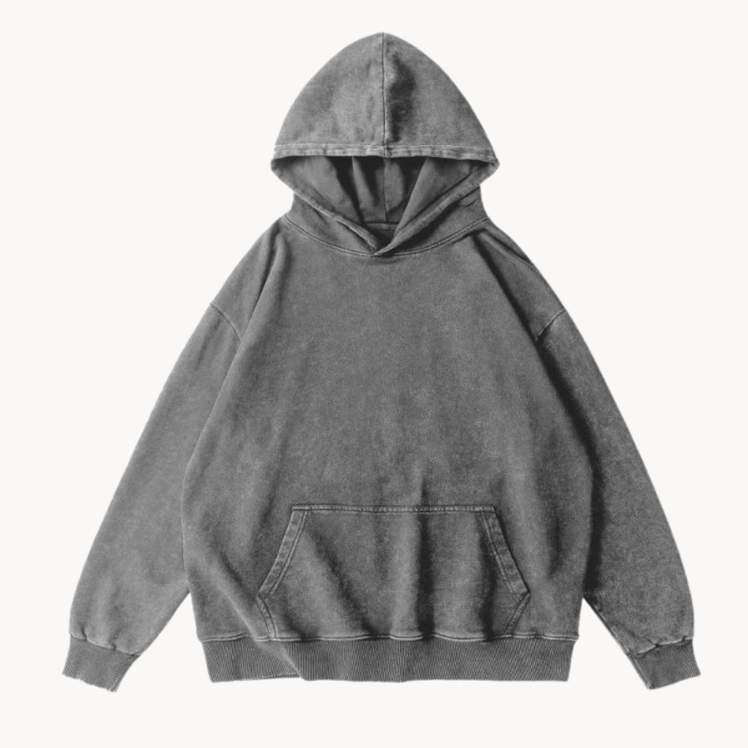 Moderner Fleece-Pullover