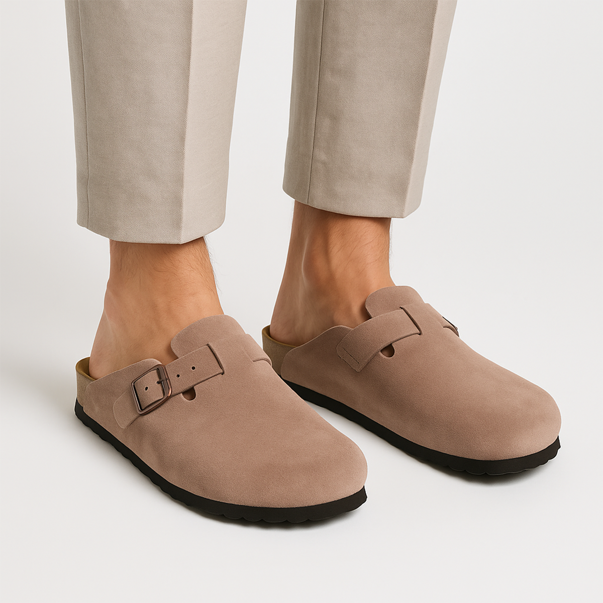 Old Money Suede Clogs – Der perfekte Mix aus Stil und Komfort