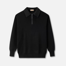Cesare | Pullover mit halbem Reißverschluss